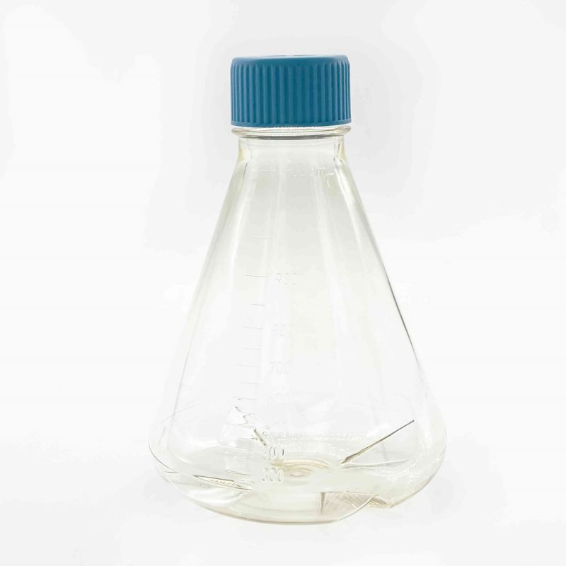 Frascos de batido Erlenmeyer de 2800 ml Botella de batido de cultivo celular Matraz Erlenmeyer desconcertado