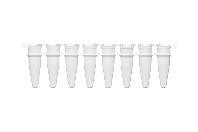 Capacidad del tubo de PCR de un solo tubo de PCR de 0,2 ml